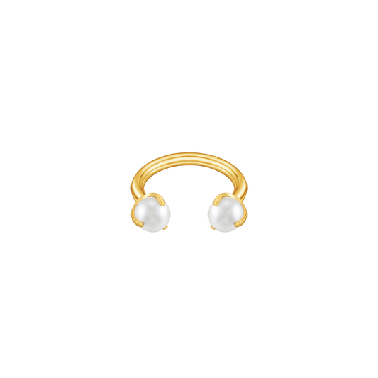 Pearl Horseshoe Circular Barbell